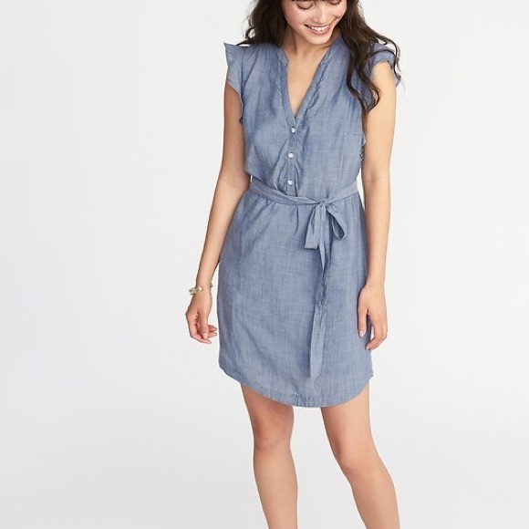 BELT DRESS - Picture 1 of 7